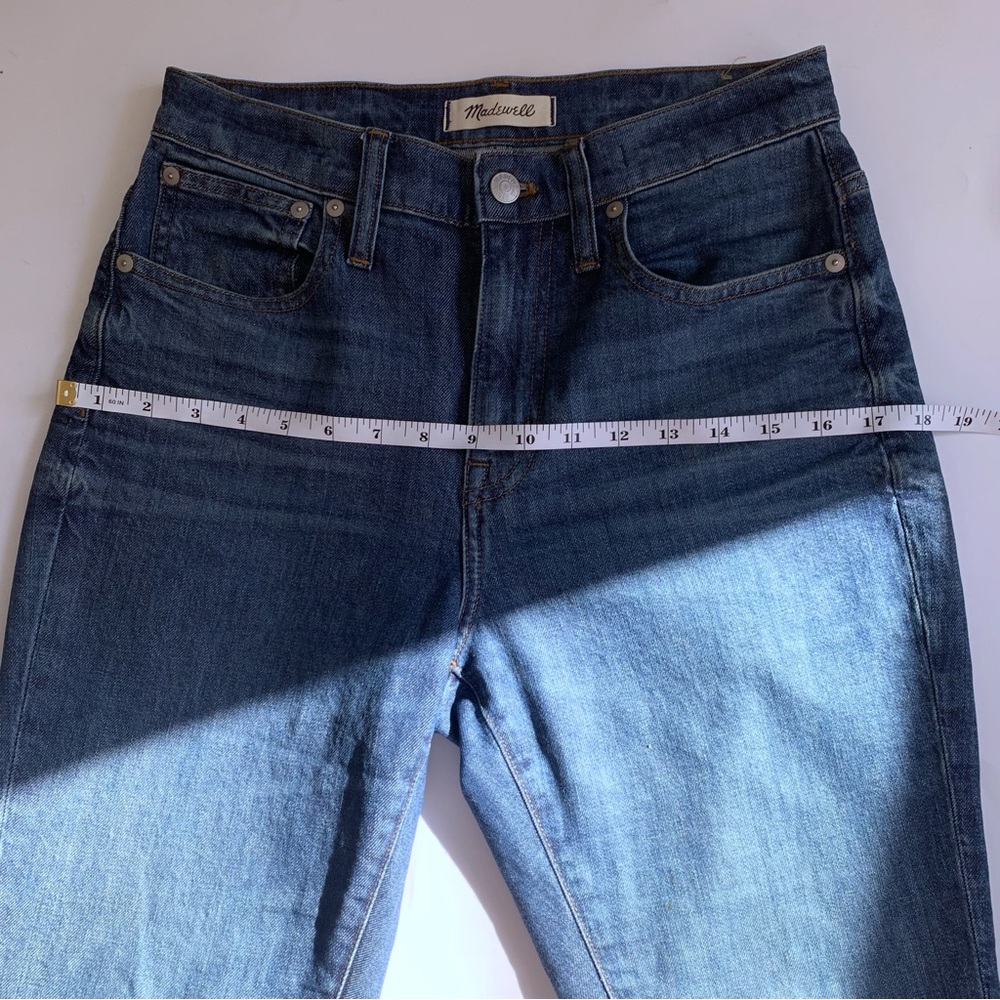 Madewell The High Rise Slim Boyfriend Jeans 26 - Picture 6 of 11